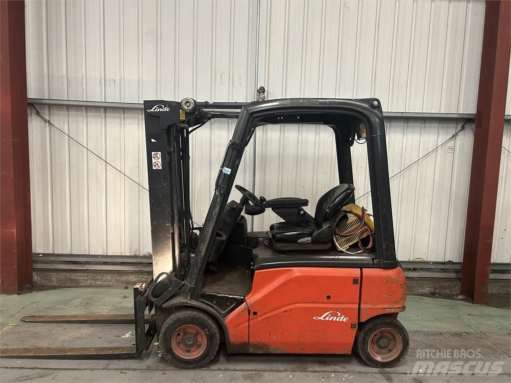 Linde E16P-01 شاحنات ذات رافعات شوكية تعمل بالكهرباء