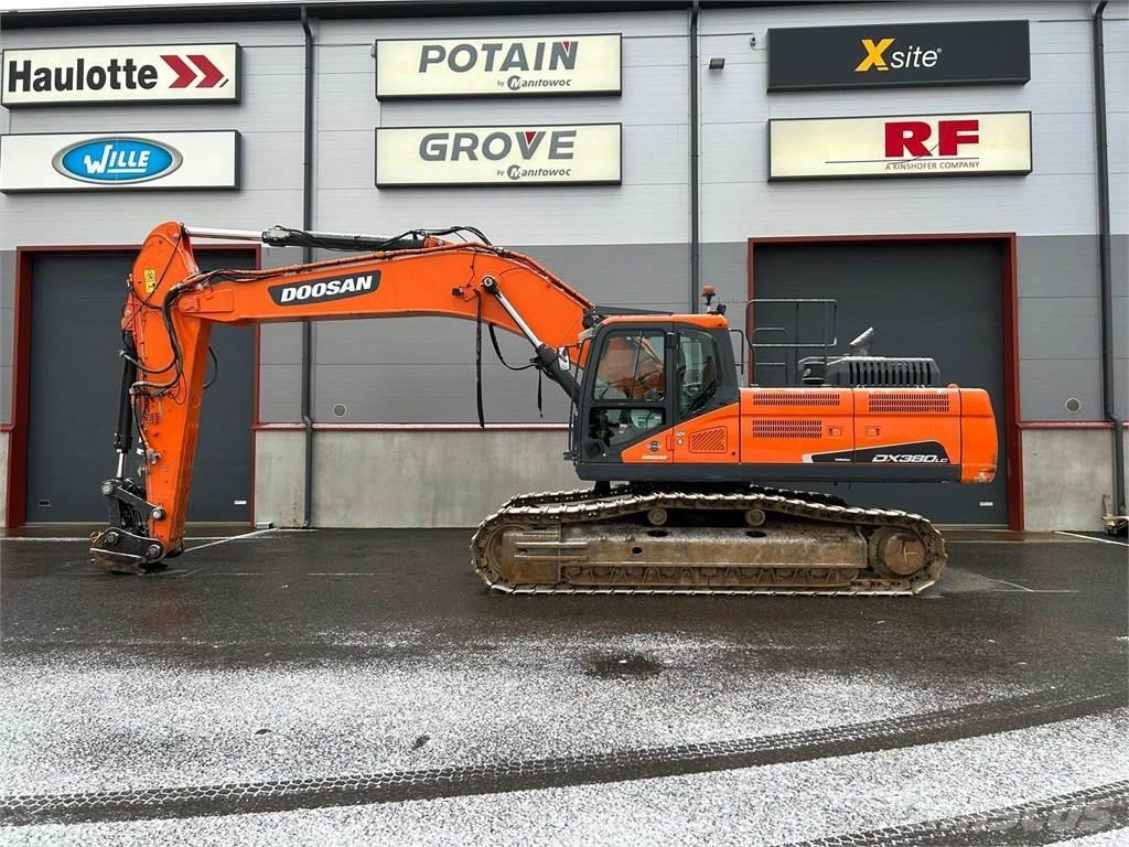 Doosan DX380LC-5 حفارات زحافة