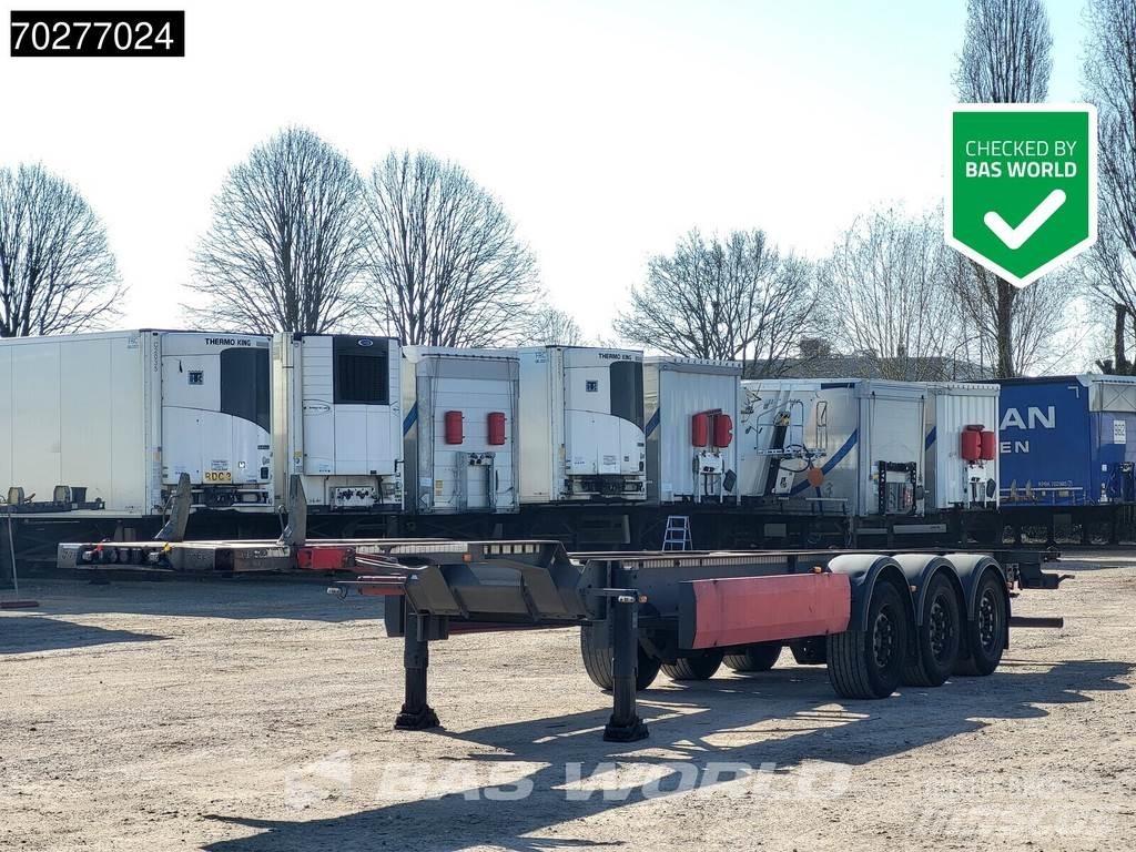 Van Hool 3 axles نصف مقطورات حاويات