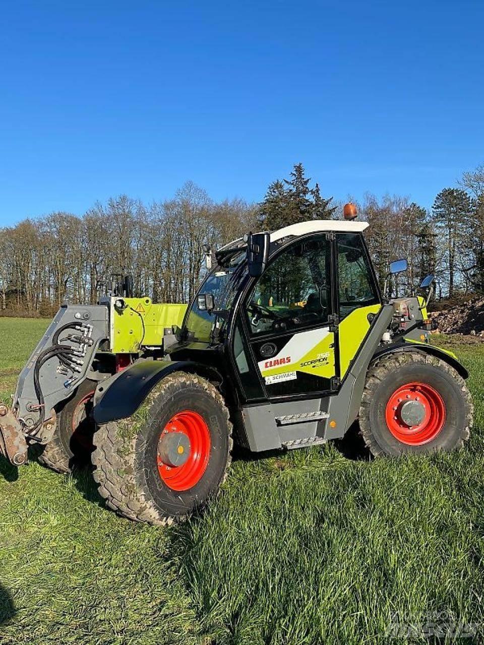 CLAAS SCORPION 756 رافعات سلة تلسكوبية