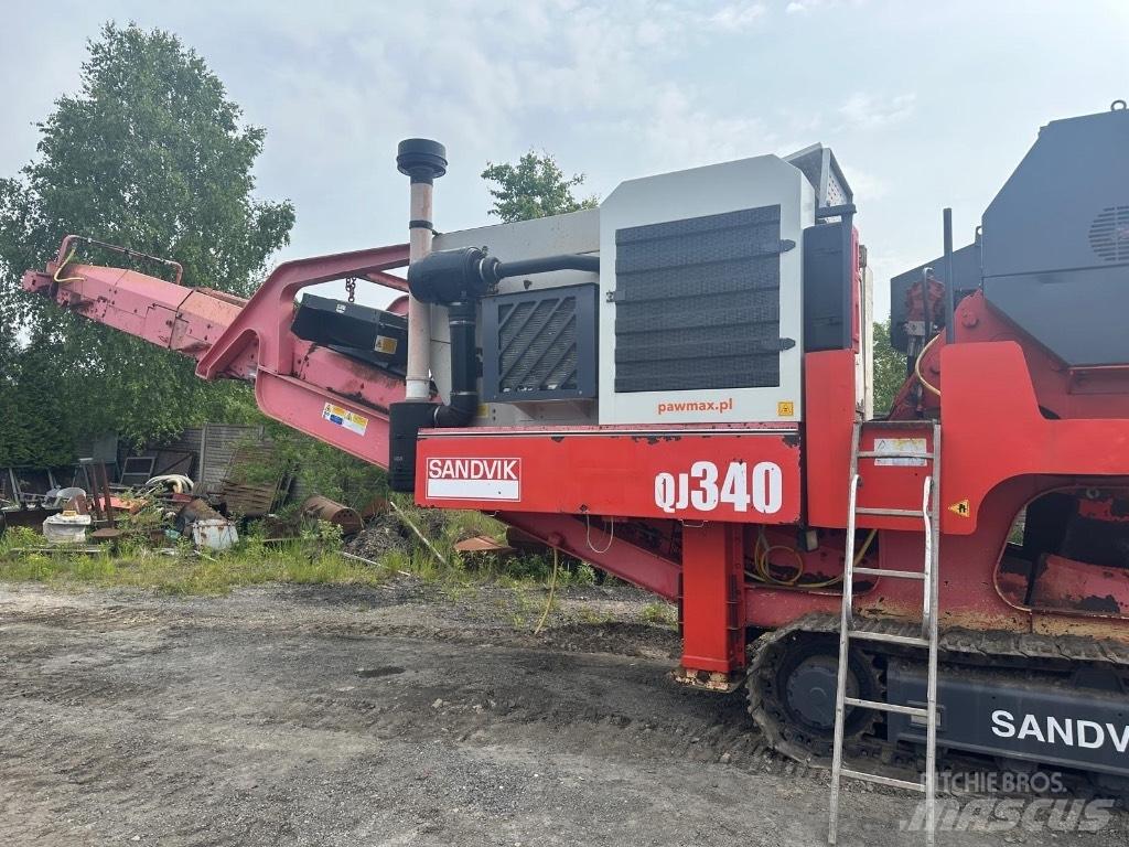 Sandvik QJ 340 الكسارات المتنقلة