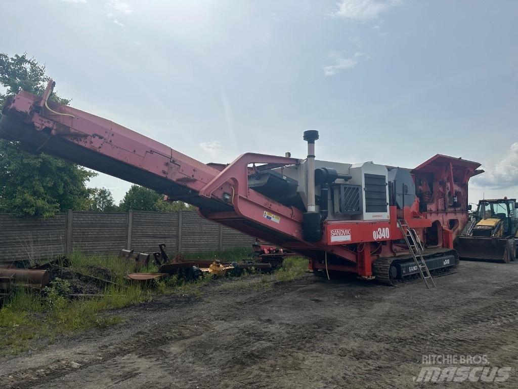 Sandvik QJ 340 الكسارات المتنقلة