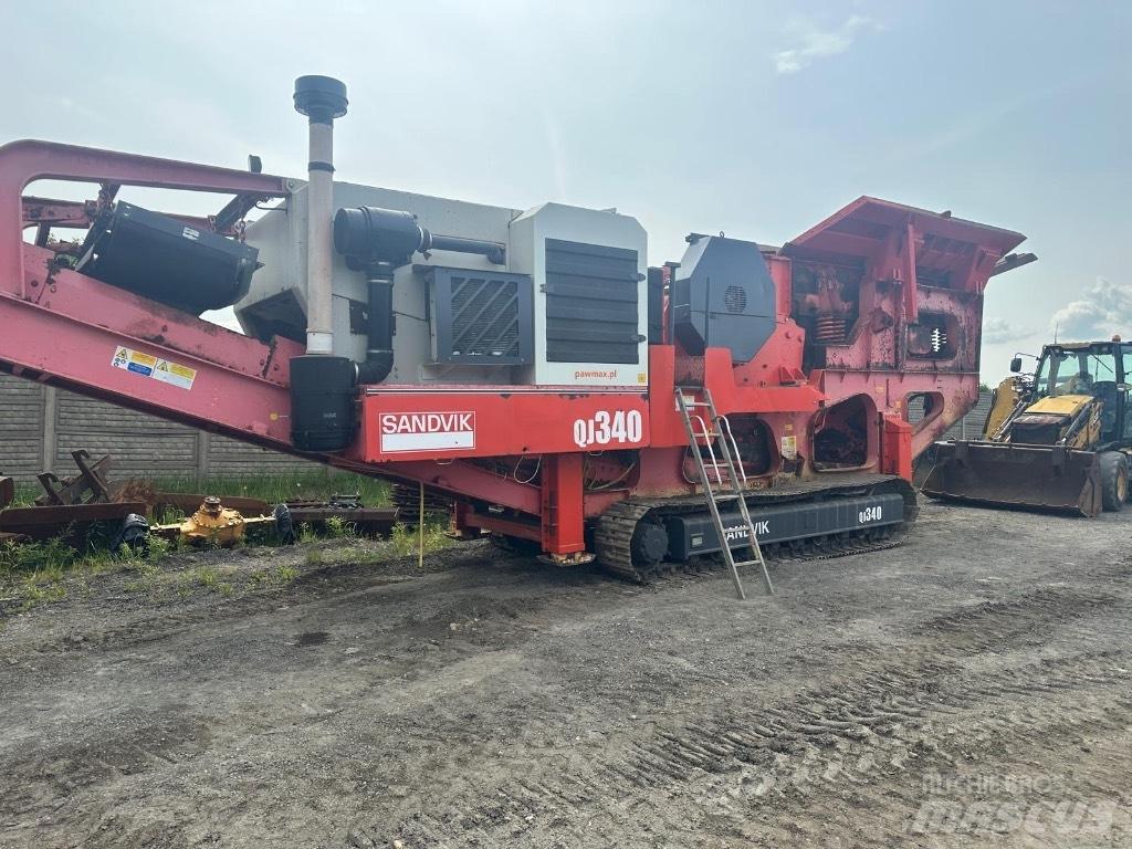 Sandvik QJ 340 الكسارات المتنقلة