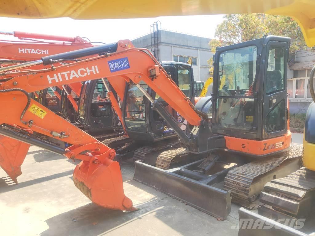 Hitachi ZX55USR-5A حفارات صغيرة أقل من 7 طن (حفارات صغيرة)