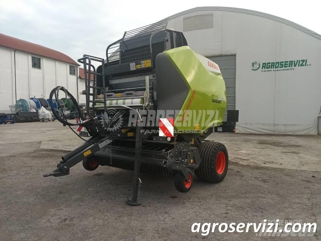 CLAAS Variant 580 RC محزمات مستديرة