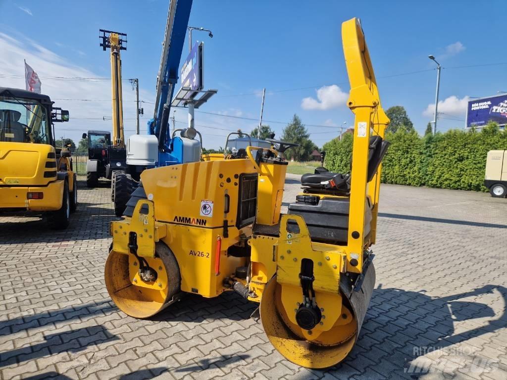 Ammann AV 26-2 مداحل ثنائية الاسطوانة