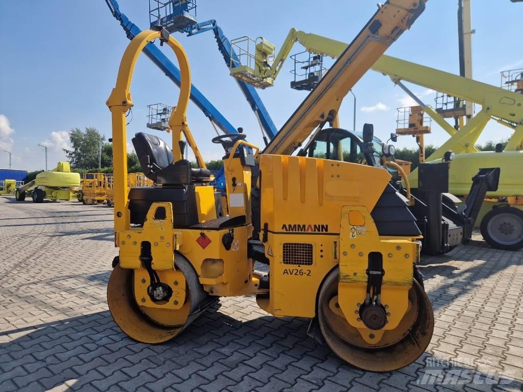 Ammann AV 26-2 مداحل ثنائية الاسطوانة