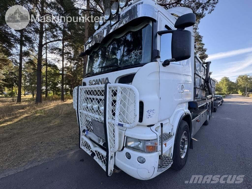 Scania R 560 LB شاحنات لوادر
