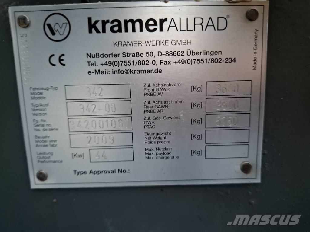 Kramer 380 لوادر بعجل