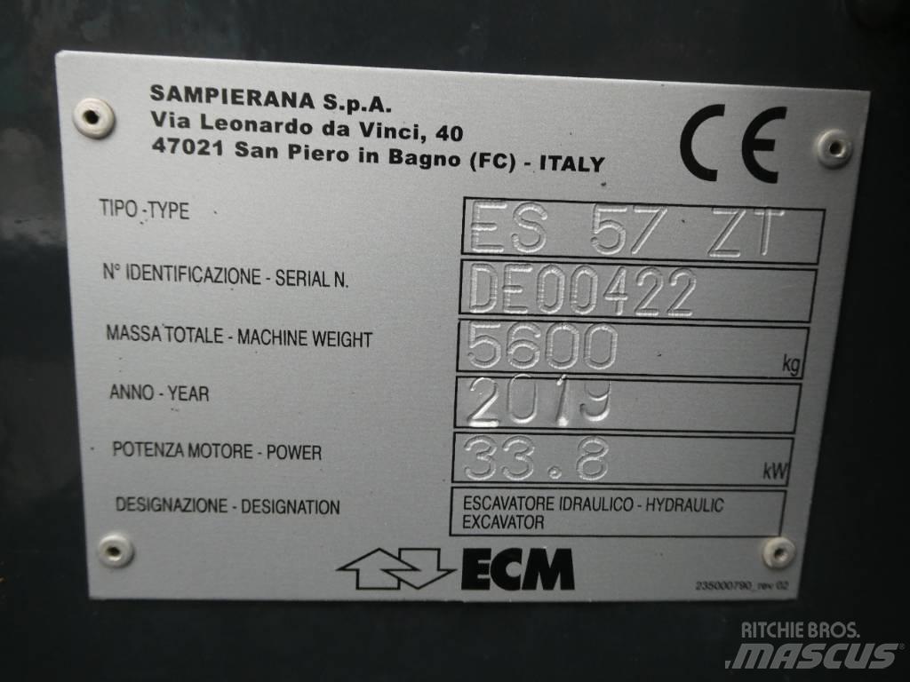 ECM ES 57 ZT حفارات صغيرة أقل من 7 طن (حفارات صغيرة)