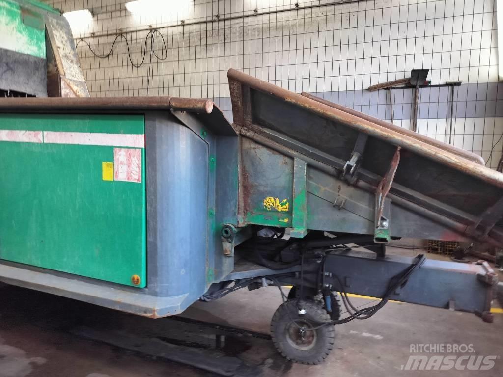 JENZ BA 715 D آلات تمزيق المخلفات