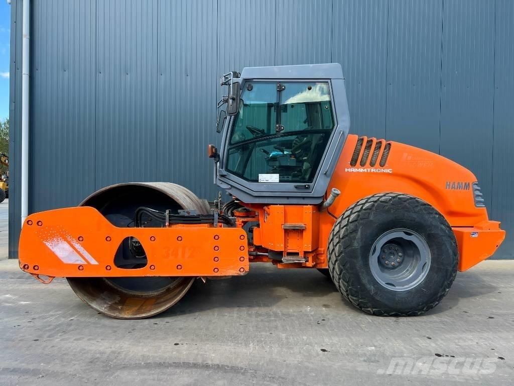Hamm 3412 HT مداحل أحادية الأسطوانة