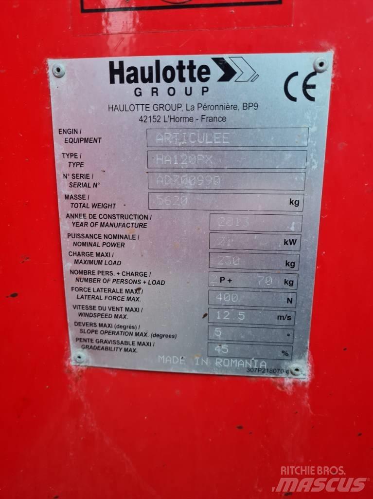Haulotte HA 12 PX رافعات سلة مفصلية