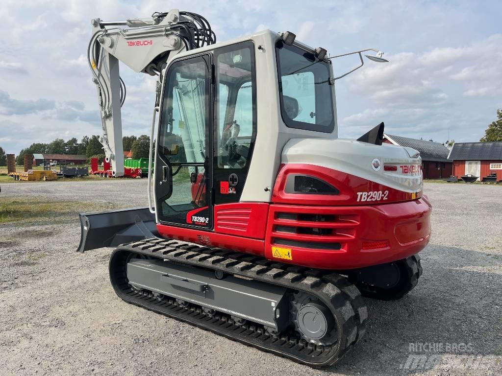 Takeuchi TB 290 حفارات وسط 7 طن - 12 طن