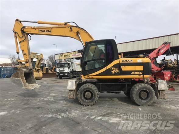 JCB JS 160 W حفارات بعجل