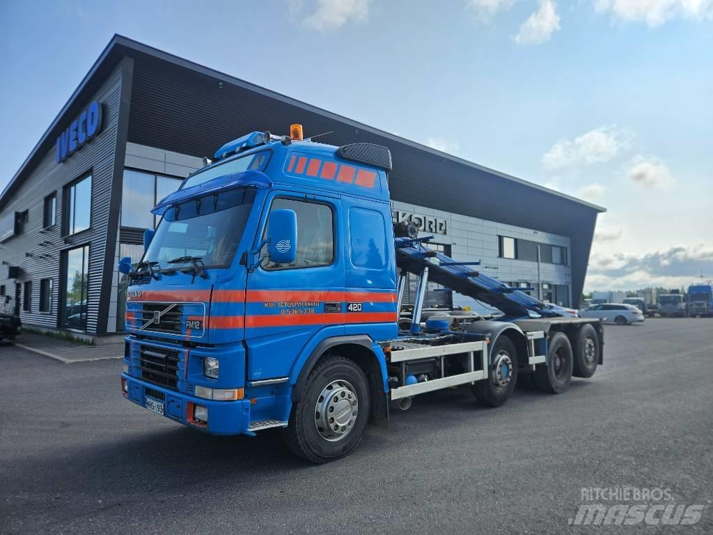 Volvo FM12 420 8x2 شاحنات قابلة للفك