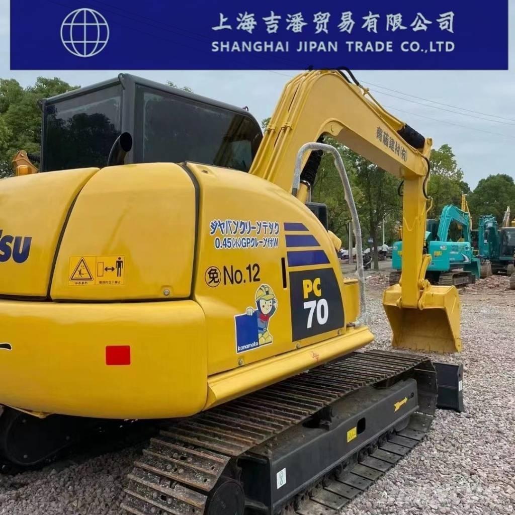 Komatsu PC 70 حفارات زحافة