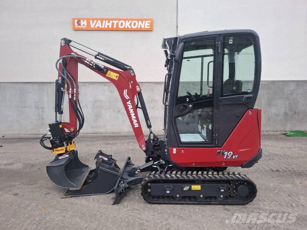 Yanmar SV 19 VT حفارات صغيرة أقل من 7 طن (حفارات صغيرة)