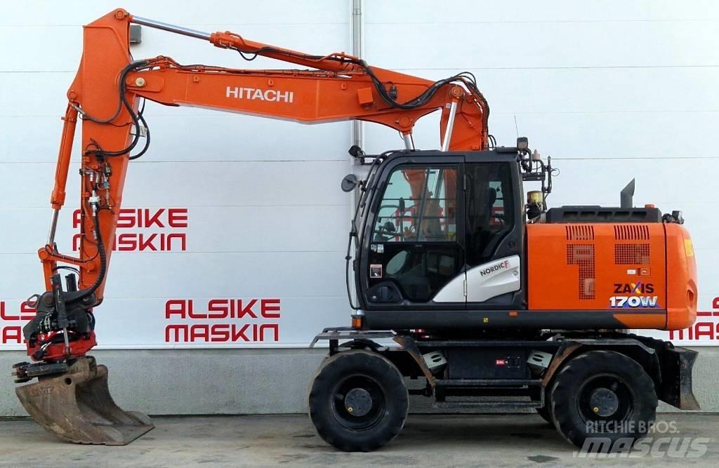 Hitachi ZX 170 W حفارات بعجل