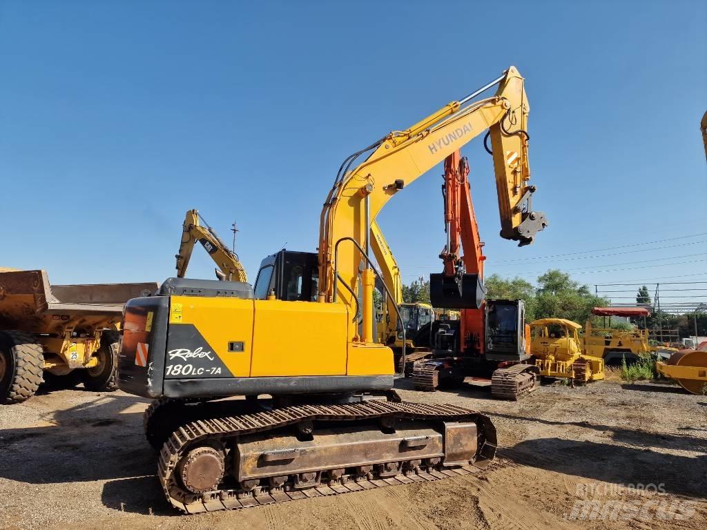 Hyundai R180LC-7 حفارات زحافة