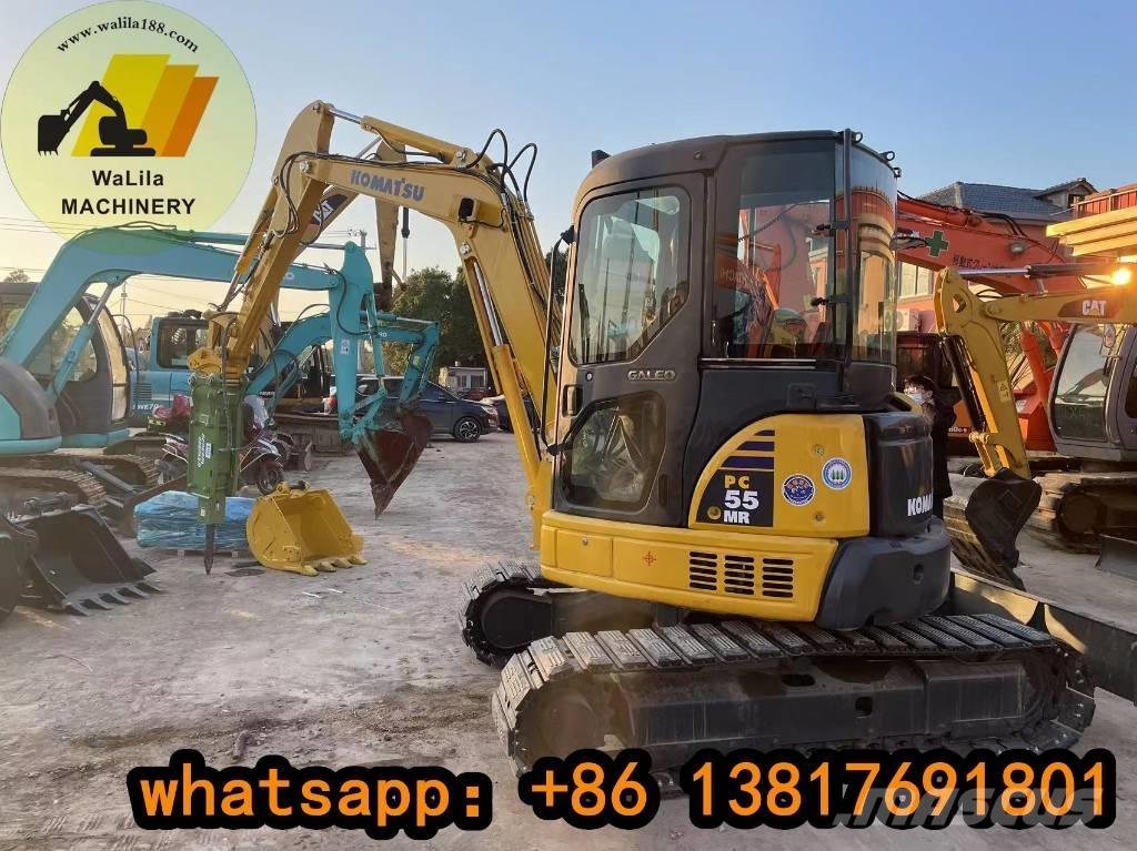 Komatsu PC 55 MR-3 حفارات صغيرة أقل من 7 طن (حفارات صغيرة)