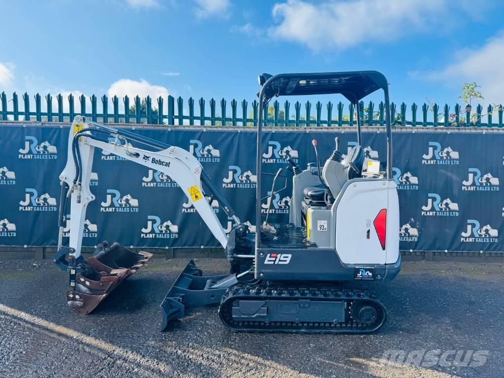 Bobcat E 19 حفارات صغيرة أقل من 7 طن (حفارات صغيرة)