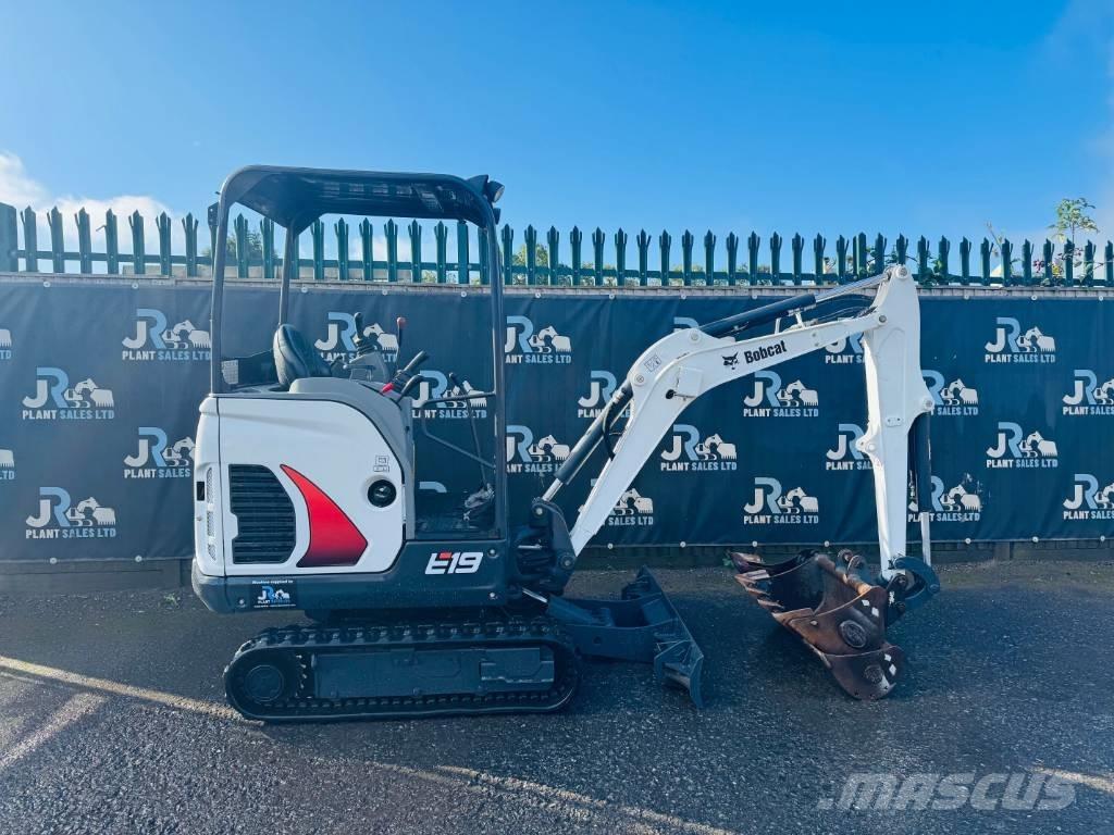 Bobcat E 19 حفارات صغيرة أقل من 7 طن (حفارات صغيرة)