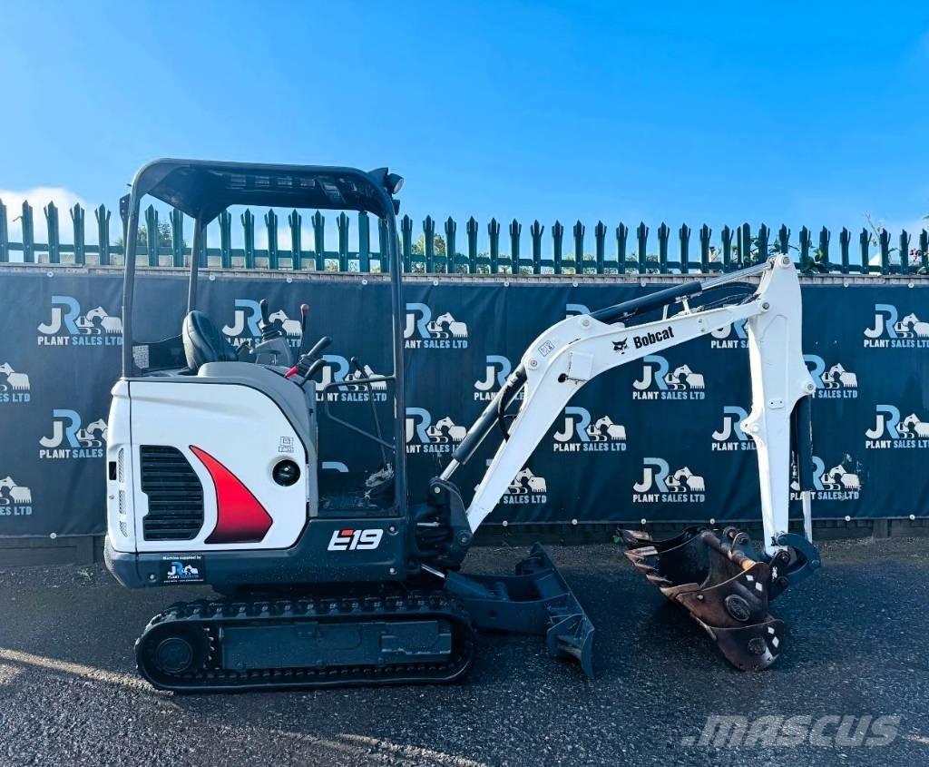 Bobcat E 19 حفارات صغيرة أقل من 7 طن (حفارات صغيرة)