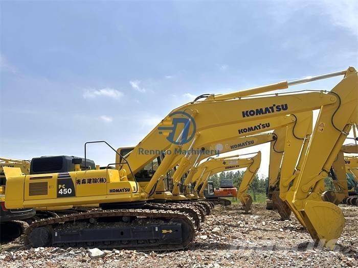 Komatsu PC450-8 حفارات زحافة