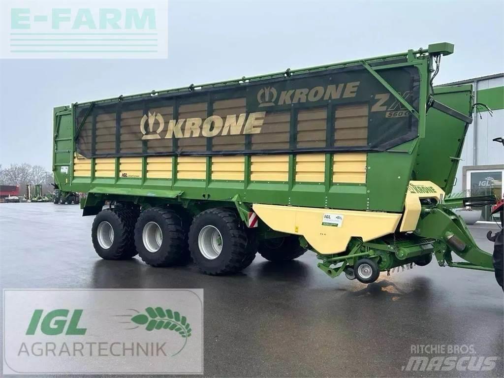 Krone zx 560 gl أنواع أخرى من أنصاف المقطورات