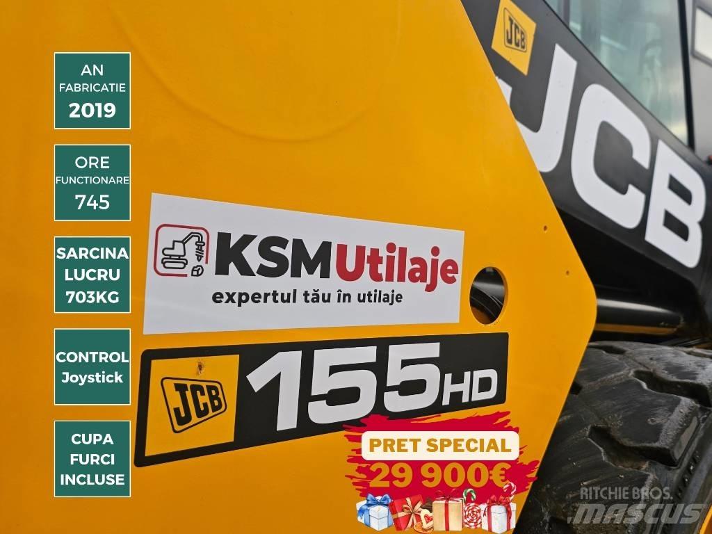 JCB 155 لوادر انزلاقية التوجيه