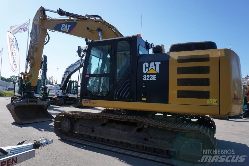 CAT 323EL *Uthyres* حفارات زحافة