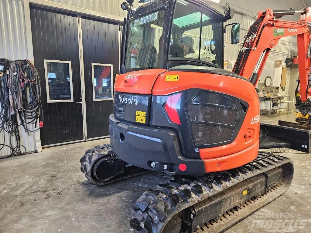 Kubota KX U56-5 حفارات صغيرة أقل من 7 طن (حفارات صغيرة)