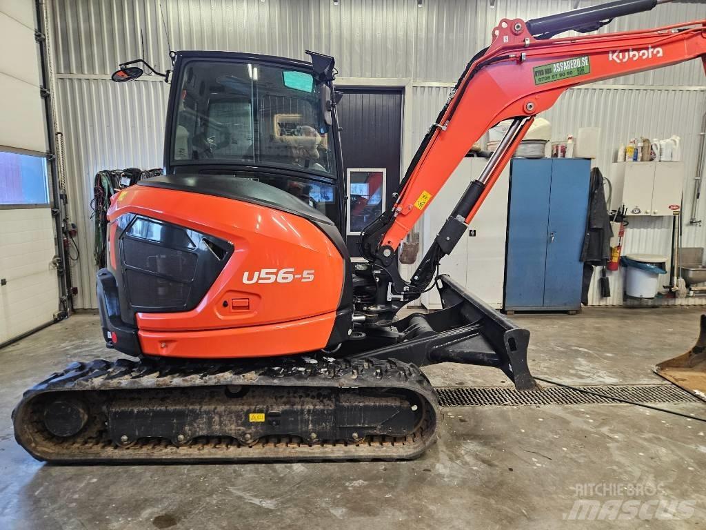 Kubota KX U56-5 حفارات صغيرة أقل من 7 طن (حفارات صغيرة)