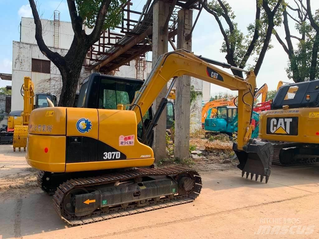 CAT 307D حفارات وسط 7 طن - 12 طن