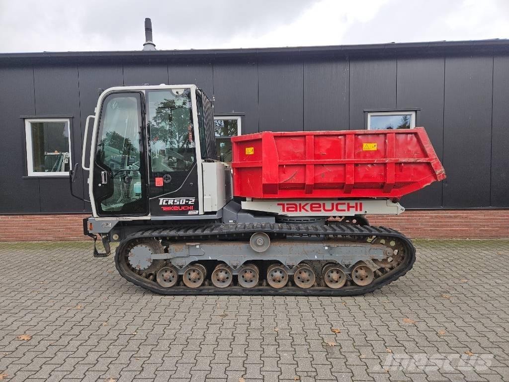 Takeuchi TCR50-2 عربات نقل قلابة مجنزرة