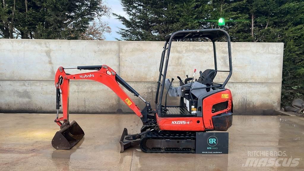 Kubota KX 015-4 حفارات صغيرة أقل من 7 طن (حفارات صغيرة)