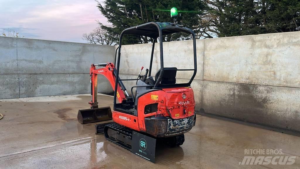 Kubota KX 015-4 حفارات صغيرة أقل من 7 طن (حفارات صغيرة)