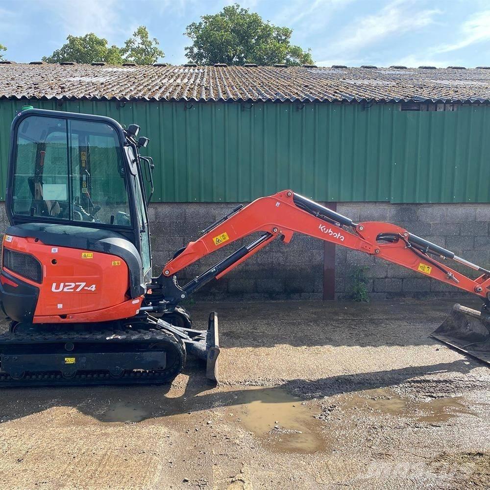 Kubota U 27-4 حفارات صغيرة أقل من 7 طن (حفارات صغيرة)