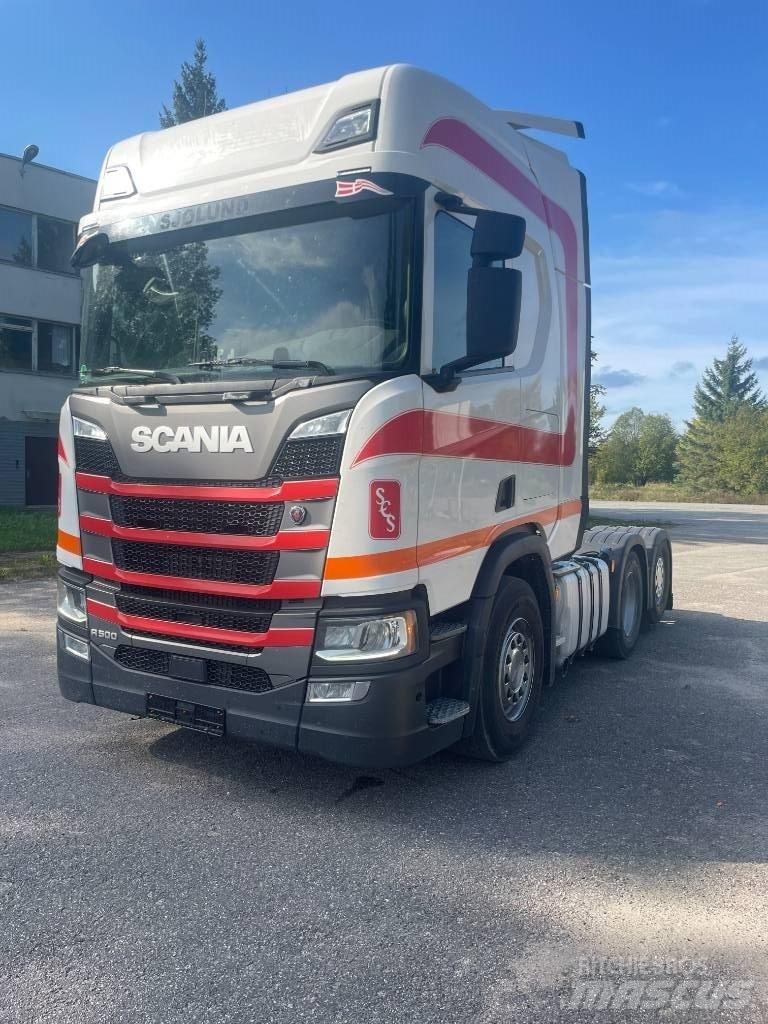 Scania R500 وحدات الجر