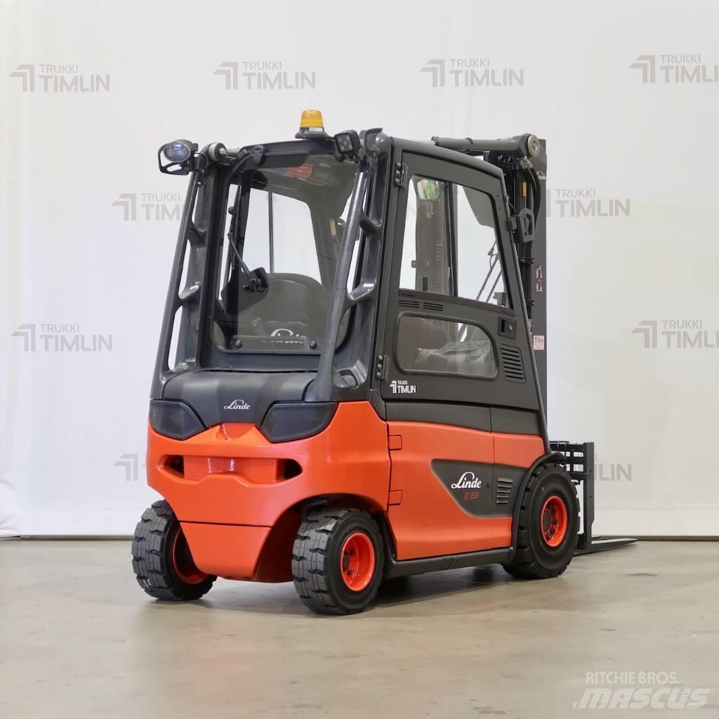 Linde E25-01 شاحنات ذات رافعات شوكية تعمل بالكهرباء