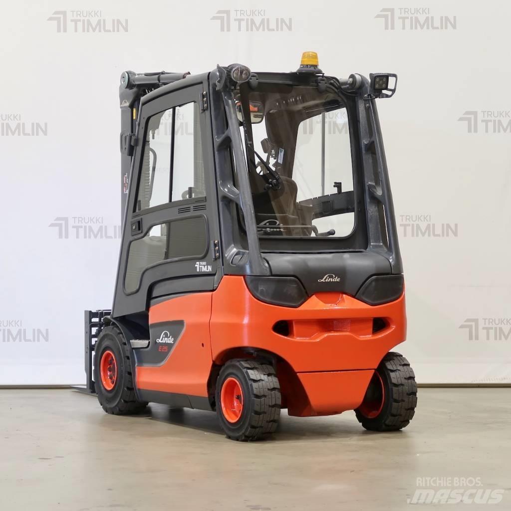 Linde E25-01 شاحنات ذات رافعات شوكية تعمل بالكهرباء