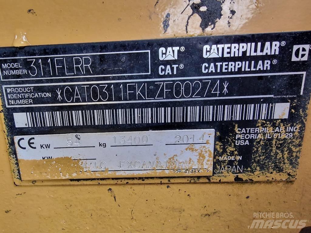 CAT 311 F LRR حفارات زحافة