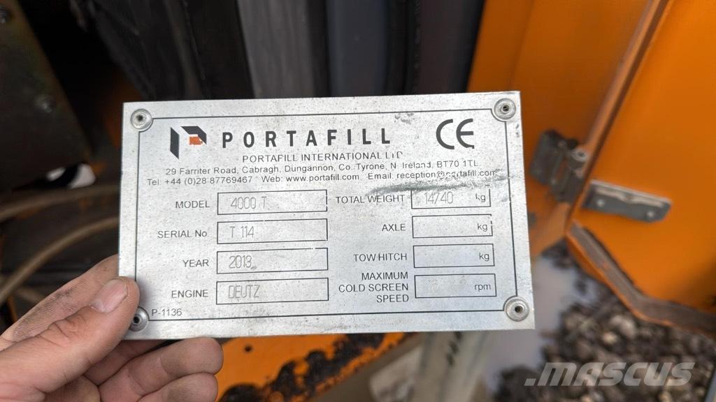 Portafill 4000t أجهزة فحص متنقلة