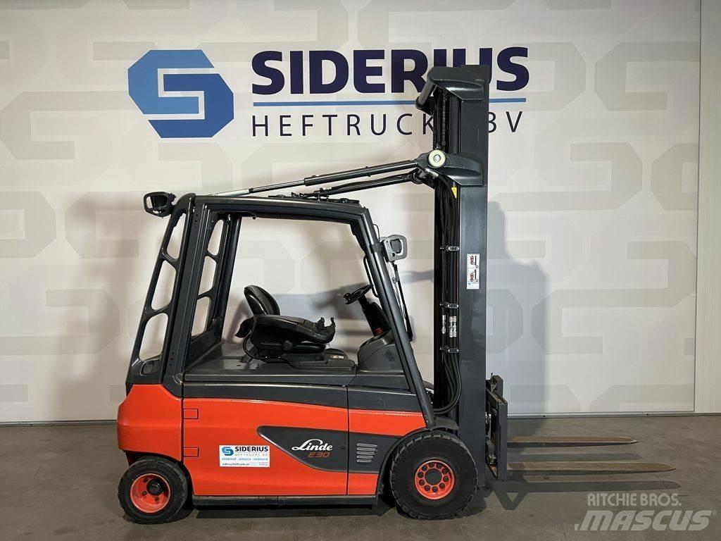 Linde E30L-01 شاحنات ذات رافعات شوكية تعمل بالكهرباء
