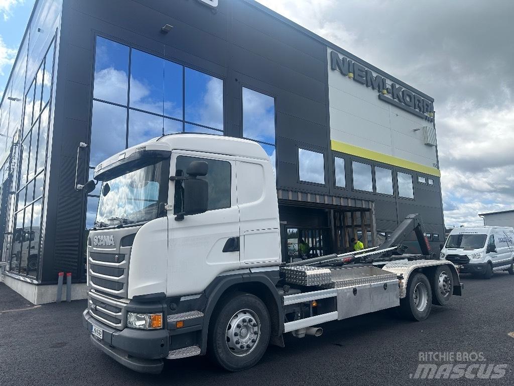 Scania G450 6x2*4 شاحنات الرافعات الخطافية