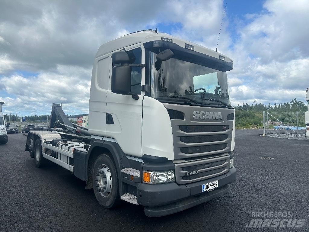 Scania G450 6x2*4 شاحنات الرافعات الخطافية