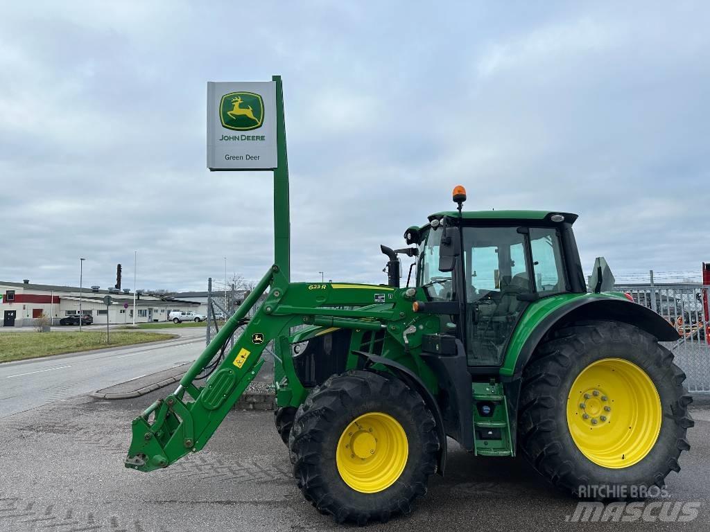 John Deere 6120M الجرارات