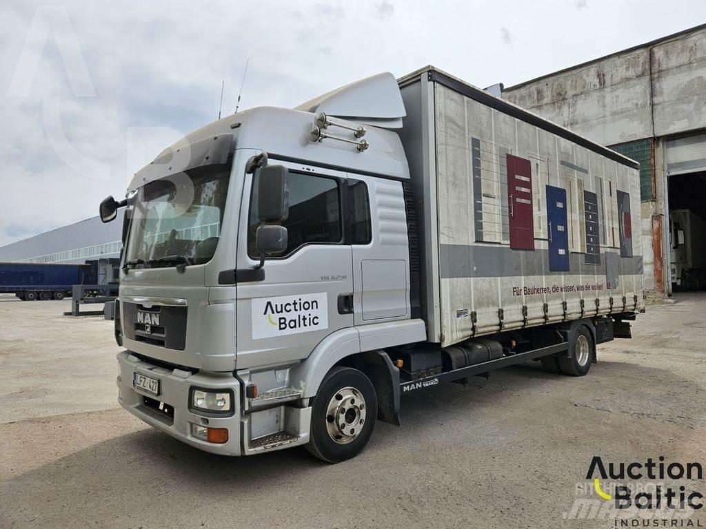 MAN TGL8.250 شاحنات بغطاء جانبي