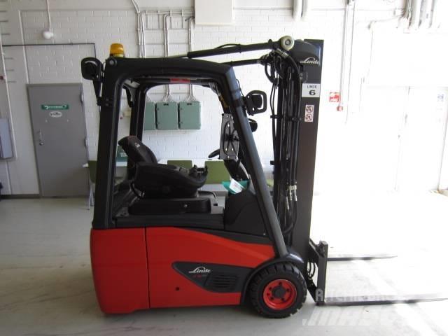 Linde E 16 C-02 شاحنات ذات رافعات شوكية تعمل بالكهرباء